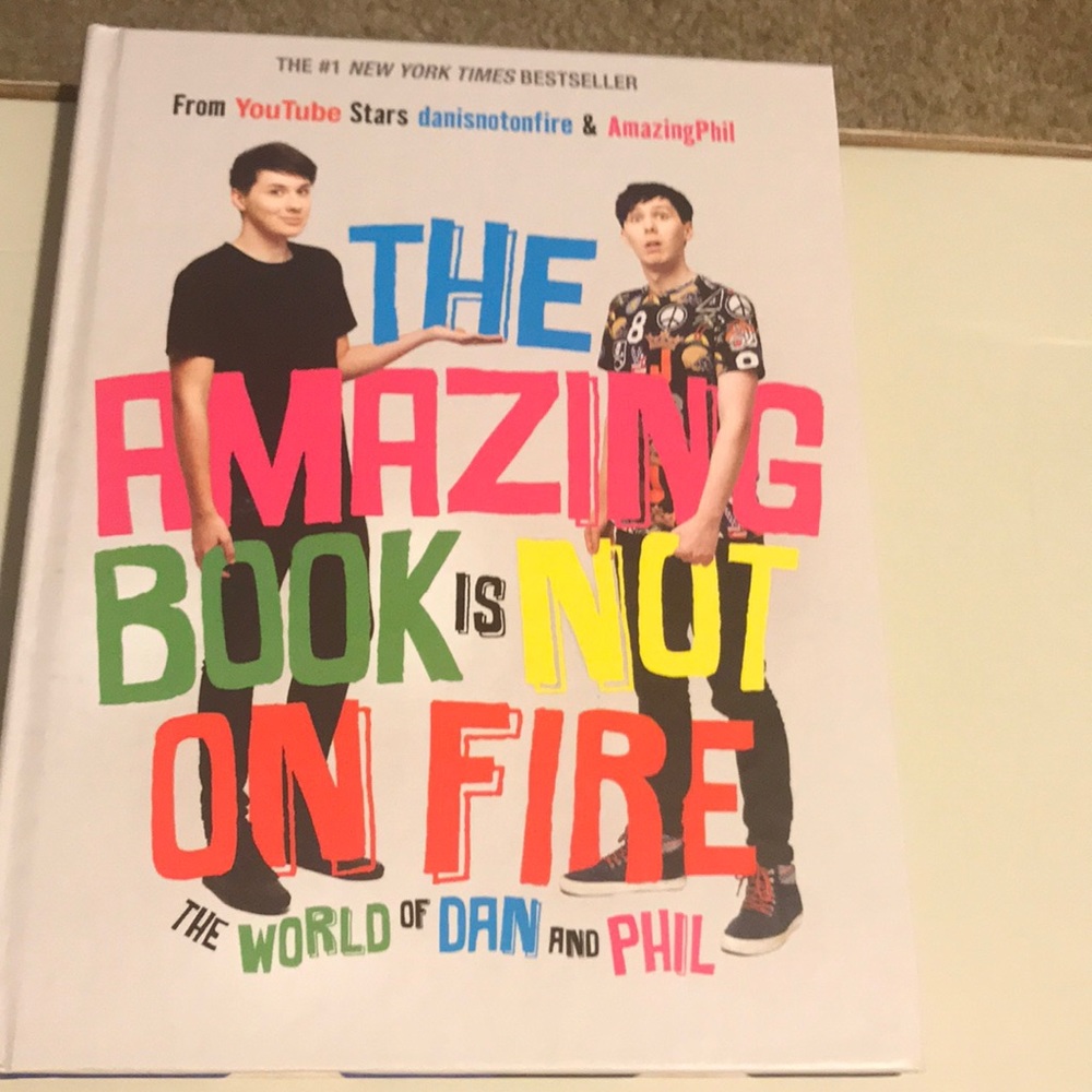 Dan and Phil hardcover book